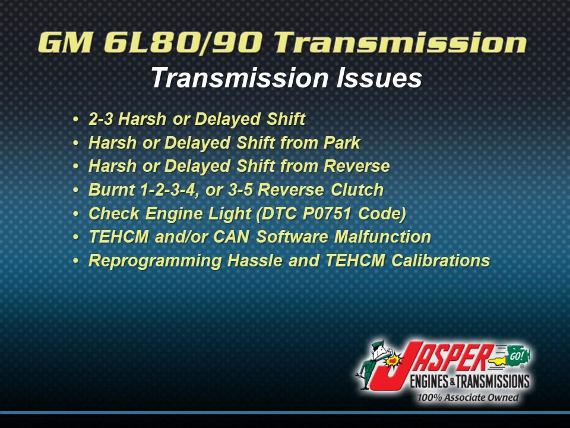 GM 6L80/90E Transmissions